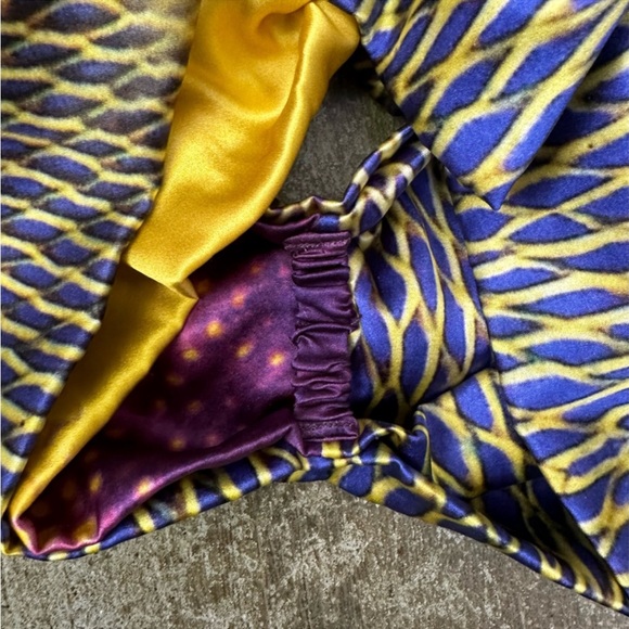 2 Roberto Cavalli Silk twisted turban Headbands - Picture 3 of 8